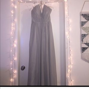 Halter gown dress